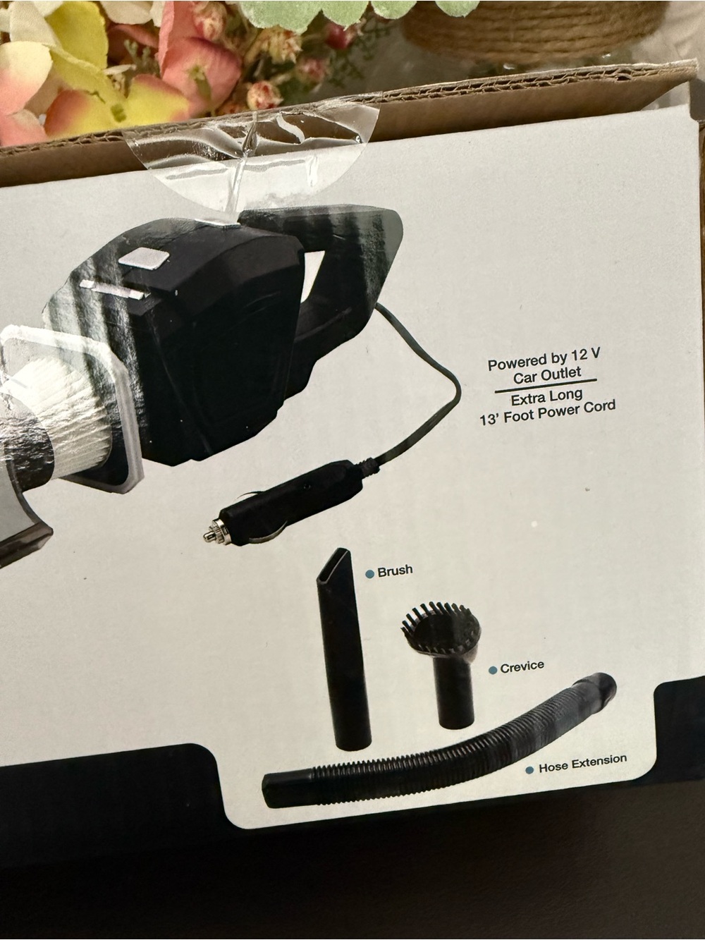 ππ BROOKSTONE CAR VACUUM CLEANER. BRAND NEW SEALED IN BOX! - Picture 11 of 12